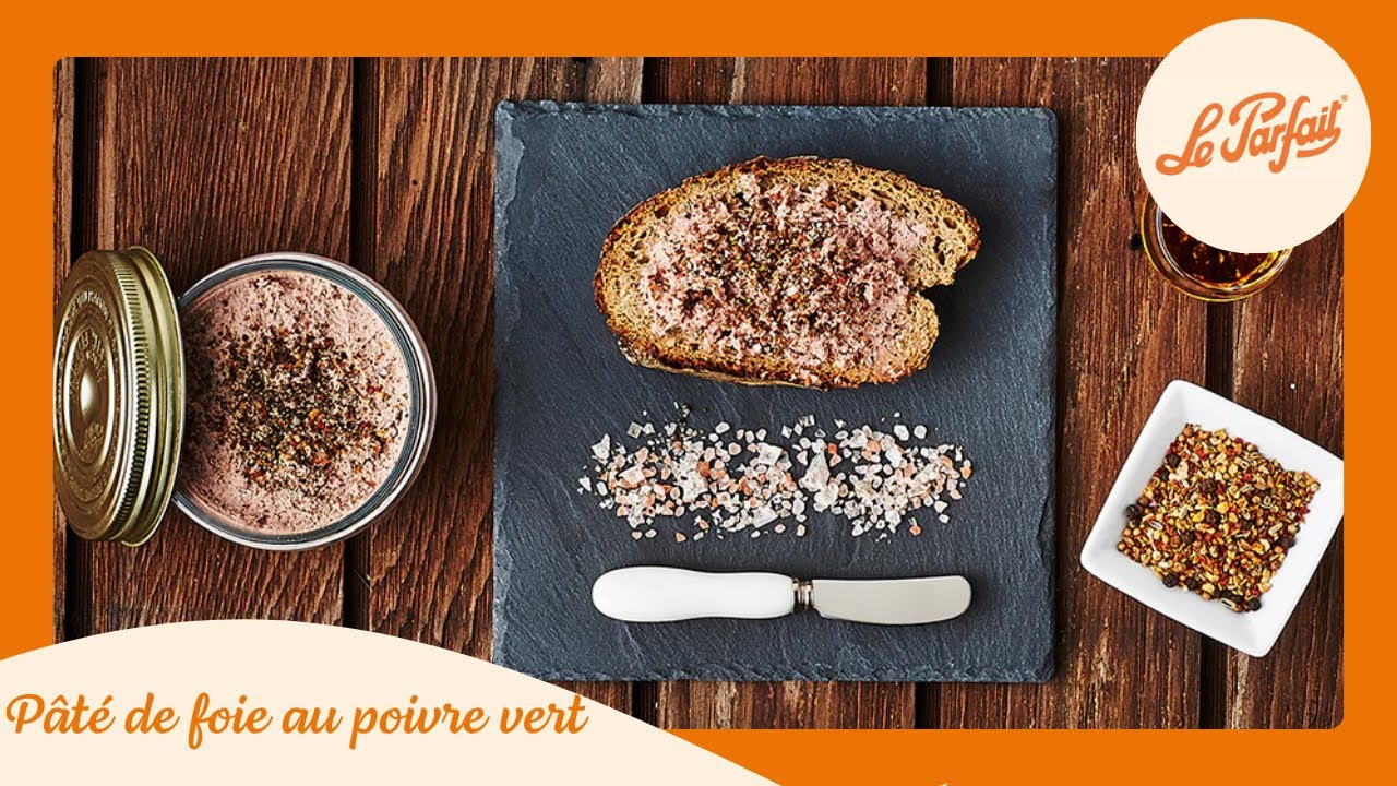 Conserve Pâté de foie au poivre vert Le Parfait