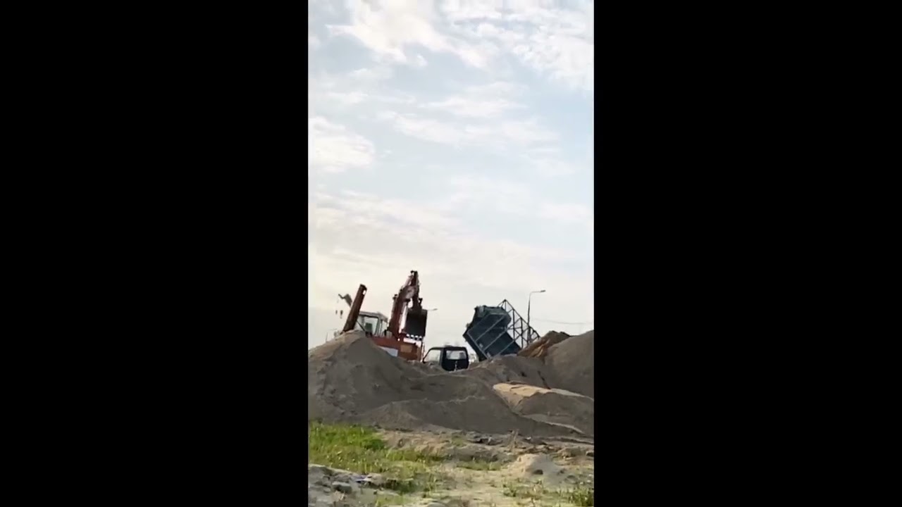 #Excavator Máy xúc Em ghiền xem 