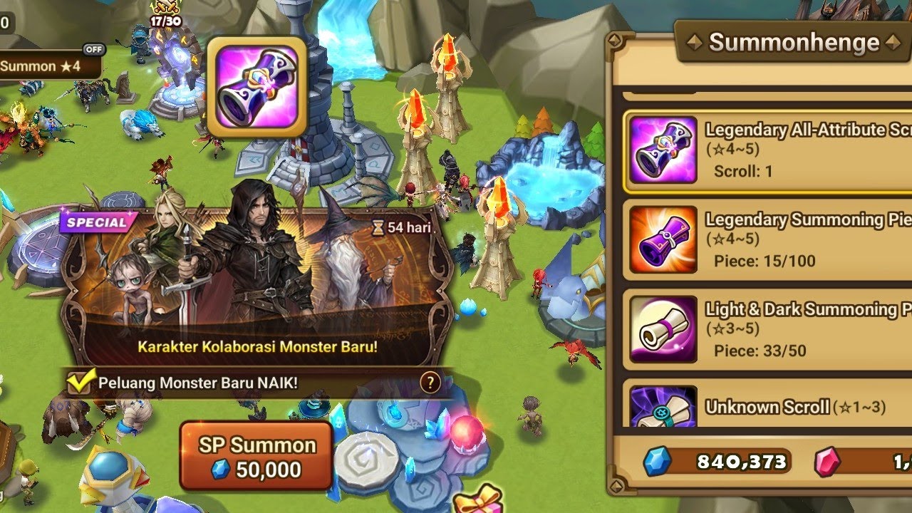 Summoners war day 27 jumat berkahhhhhhh