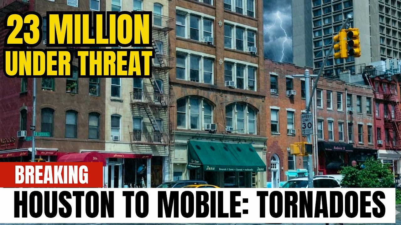 BREAKING: 8 FEET SNOW BURIES Sierra Nevada! 23M Face DEADLY Tornadoes Gulf Coast Tonight