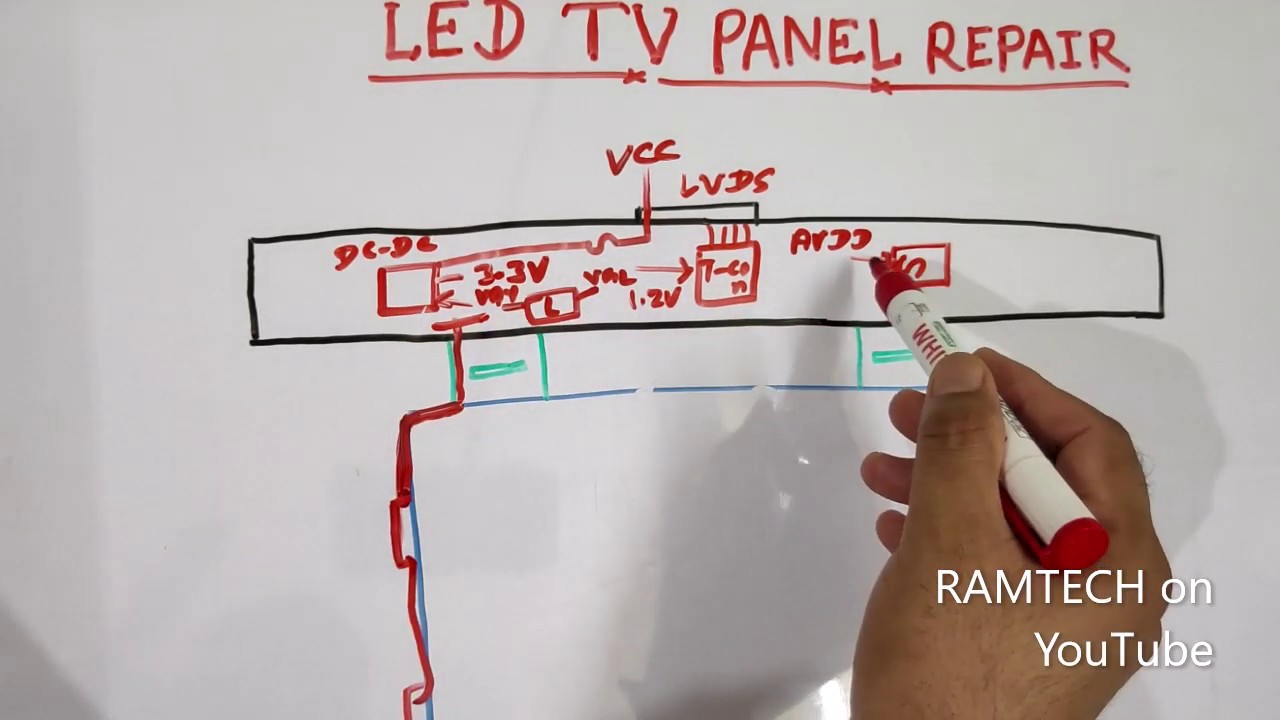 LCD LED TV PANEL REPAIR TRICKS || No display