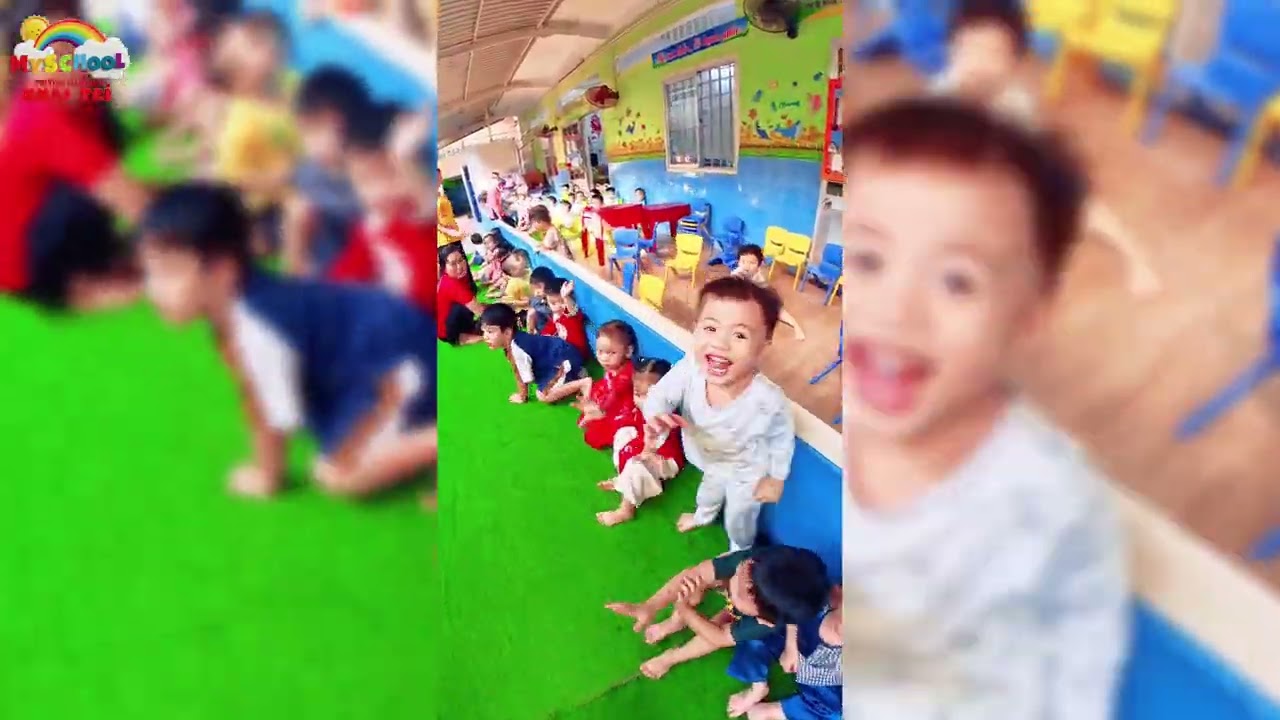 Trường MN Khai Trí (CS Bình Phú) - Các bé cùng cô gói Bánh Tét ngày Tết 06022026