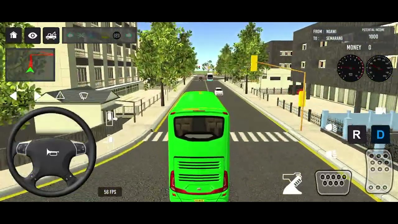 🥰Bus Simulator: 3D Bus Games:BusSimulator ll🔥 new euro coach II NEWBUS SIMULATOR INDONESIA #games
