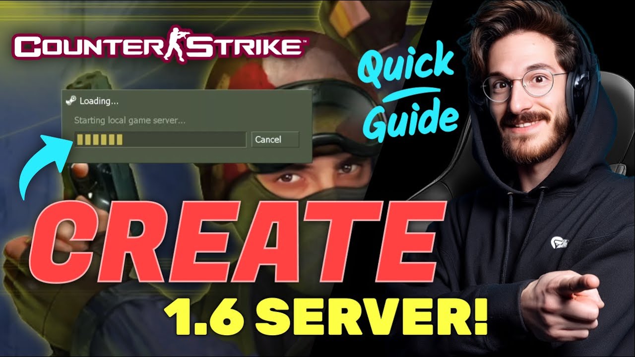 Jak STWORZYĆ SERWER Counter Strike 1.6 (krok po kroku)