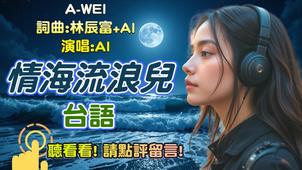 [MUSIC]情海流浪兒 |(251017)A-WEI台語原創MV |  感謝客製化夥伴詩慕容、林辰富 | #aimusician #台語#閩南語