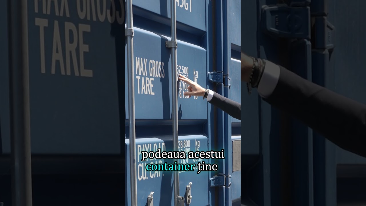 Ce greutate poate suporta un container maritim?