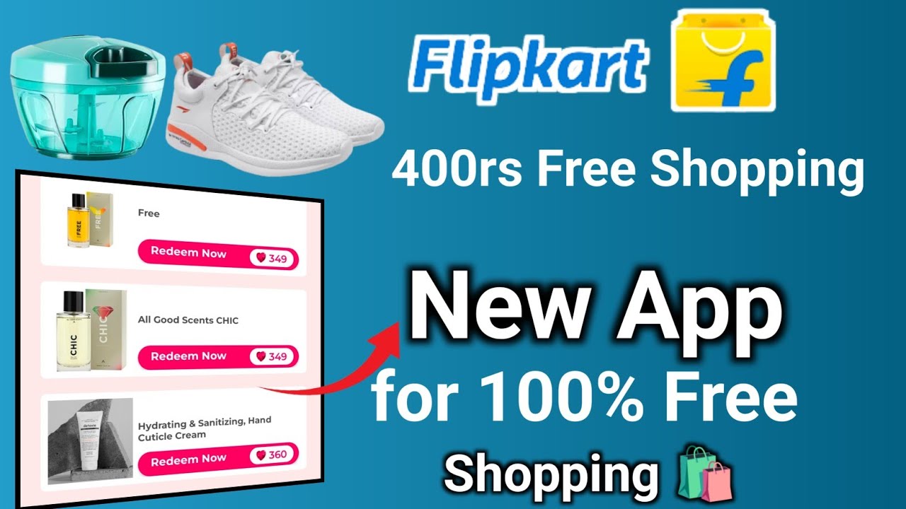 Flipkart 400rs free shopping offer, All new App for completely free shopping, pankhuri app free