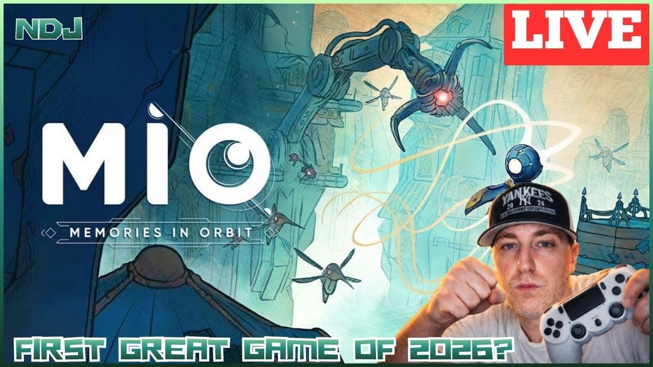 ⚡LIVE – First Great Metroidvania of 2026? | MIO: Memories in Orbit