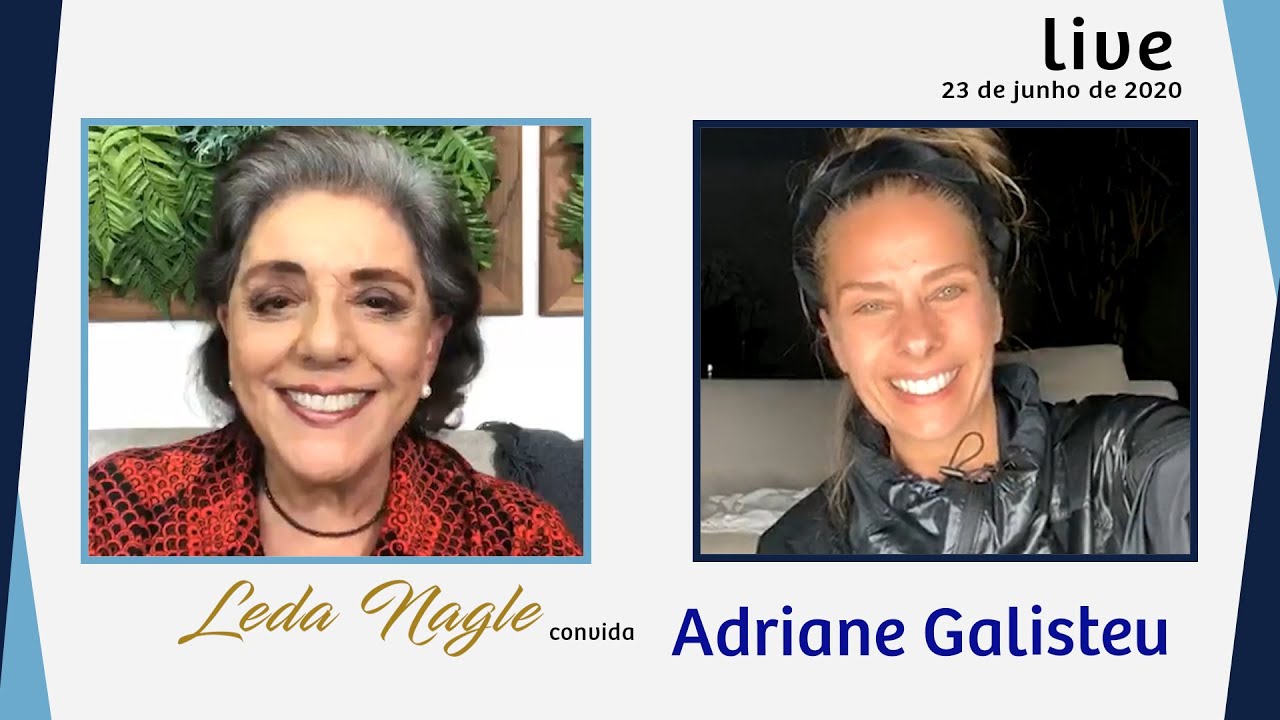 COM A PALAVRA, ADRIANE GALISTEU LEDA NAGLE