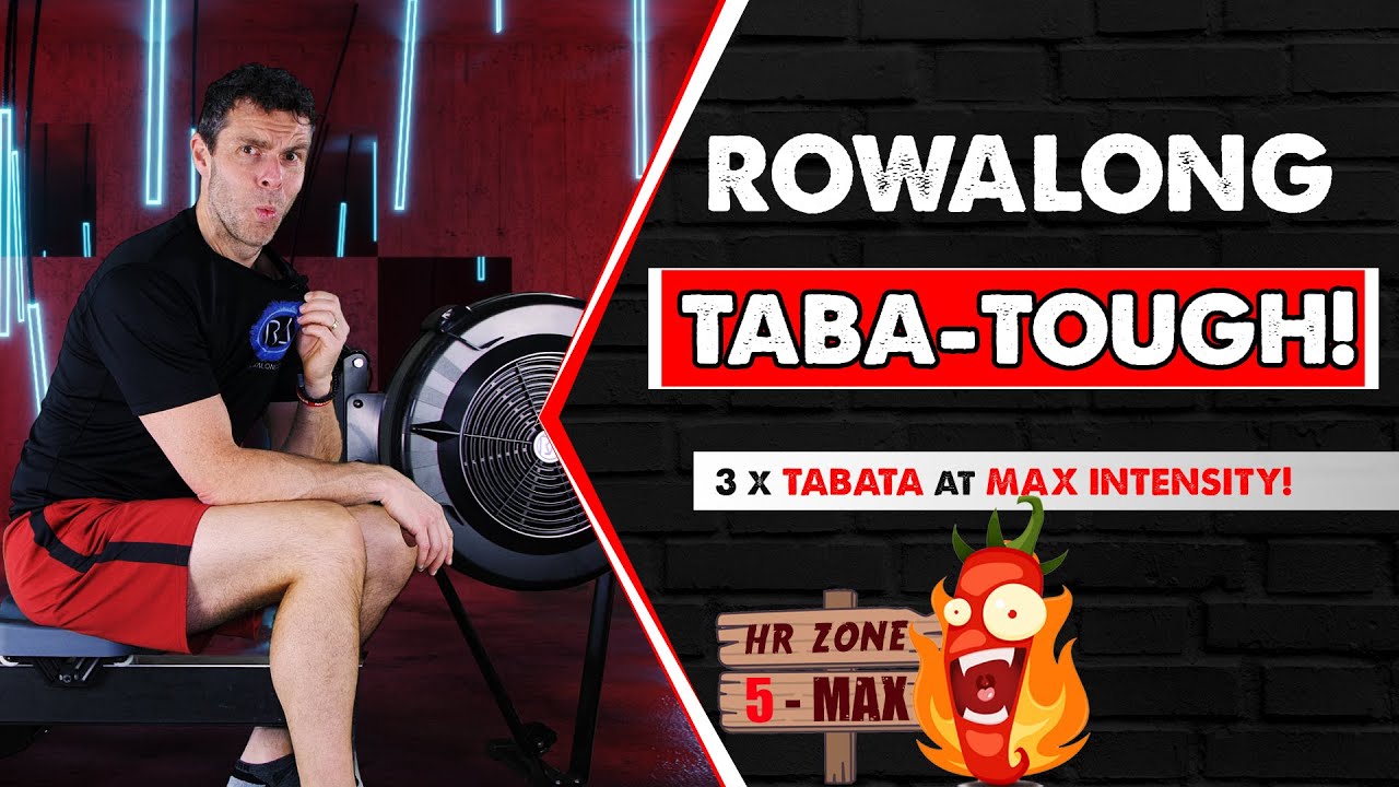 Get Fit by Rowing FAST - TABATA - ZONE 5 HR: Get Fit 6