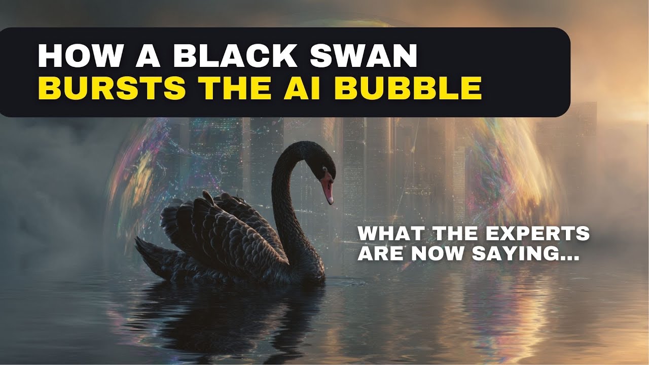How a Black Swan BURSTS the AI BUBBLE
