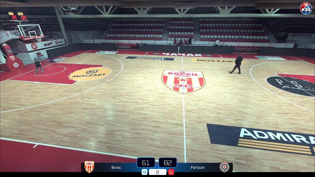 TRIGLAV KLS Borac - Partizan