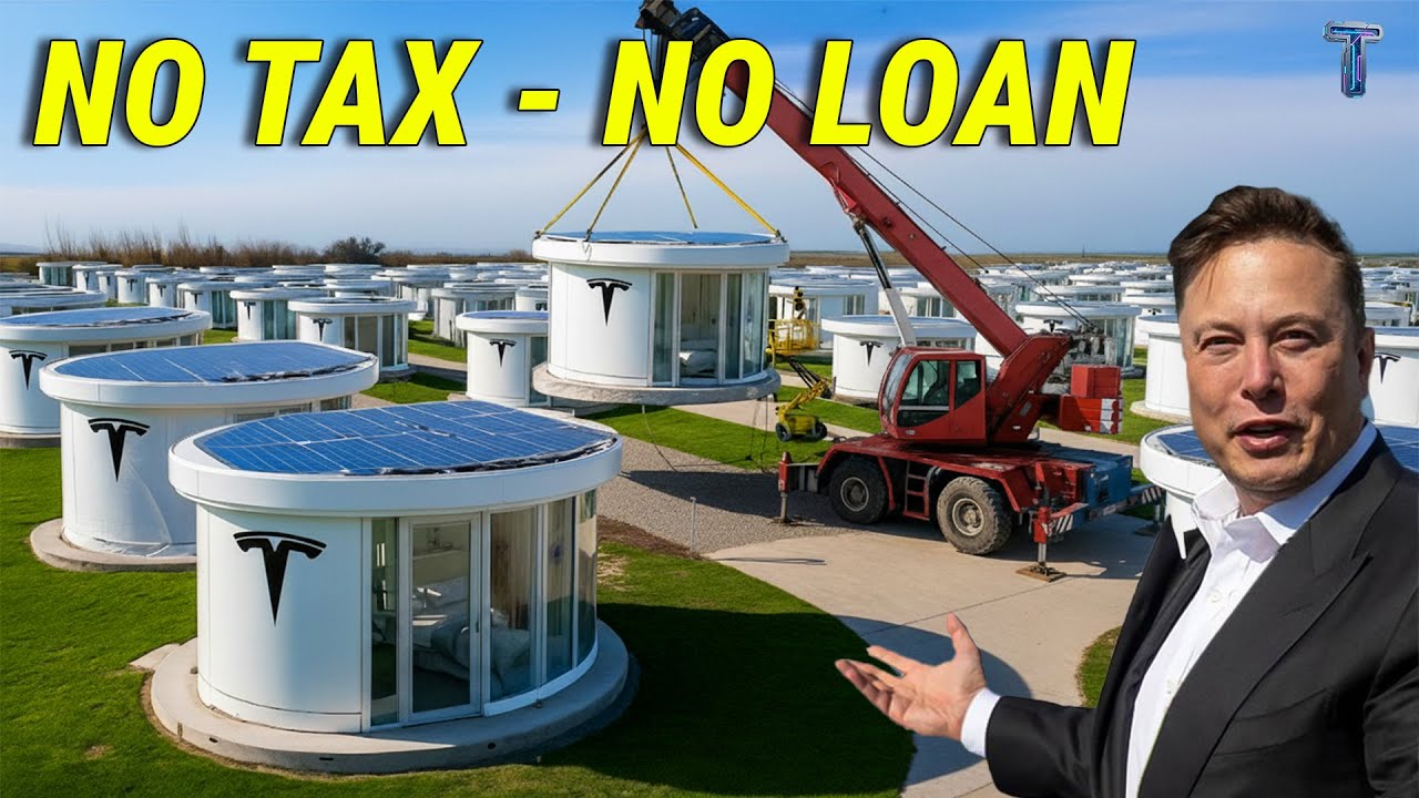 Elon Musk Announces NEW $7,999 Tesla Tiny House Finally UNVEILED! FREE Land & Tax?