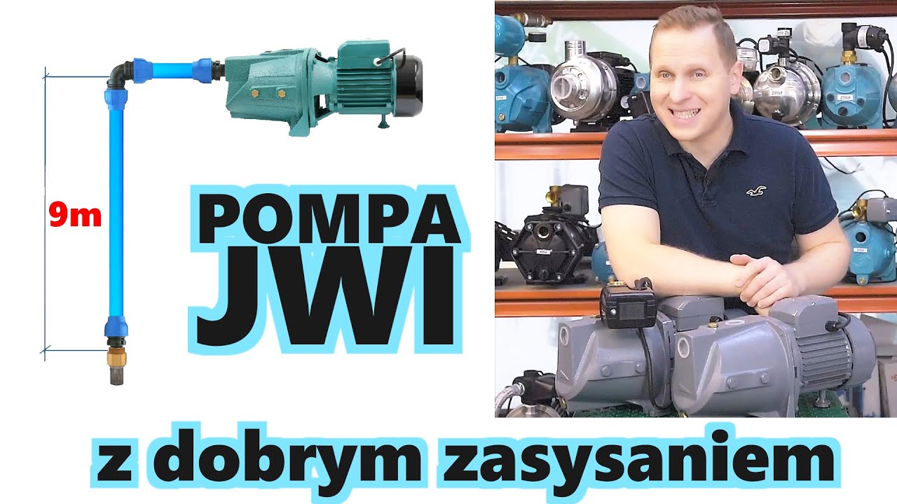 Jednostopniowa pompa JWI z dobrym zasysaniem