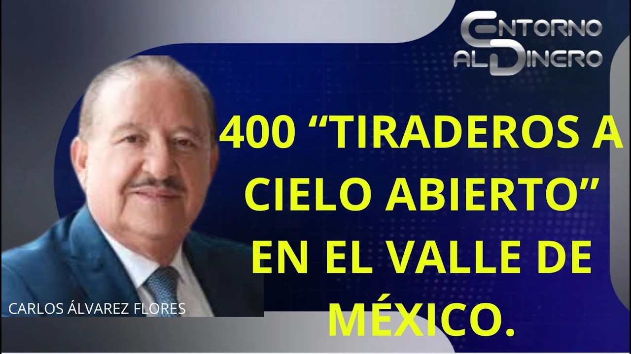 ING CARLOS ALVAREZ FLORES nos explica  que 400 tiraderos a 