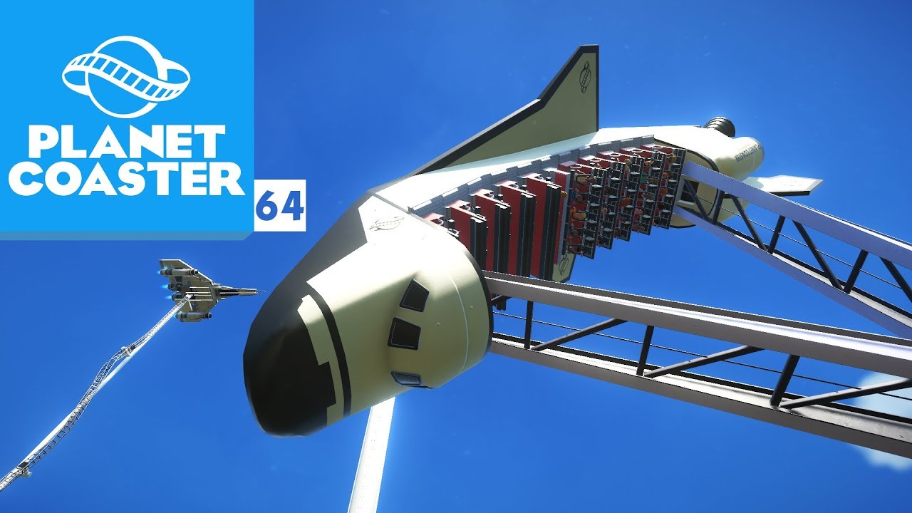 OLHA O ÔNIBUS ESPACIAL | Planet Coaster #64