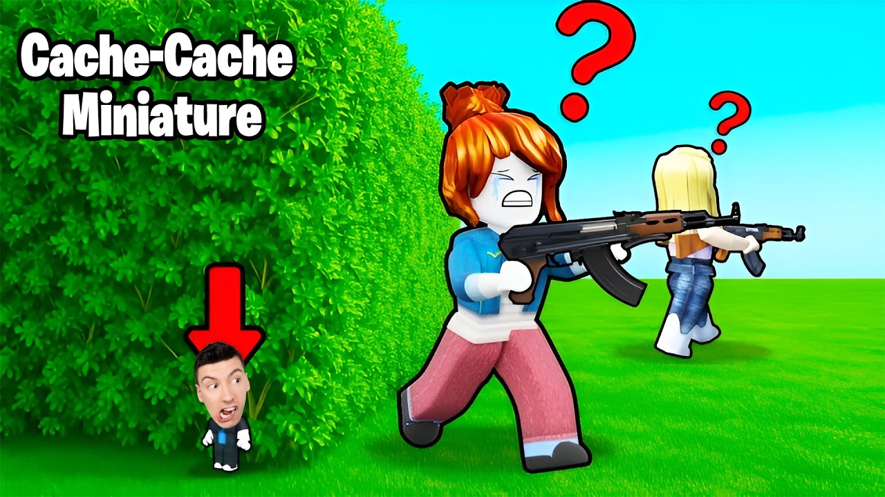 REDKILL CACHE-CACHE MINIATURE SUPER DRÔLE 🔎😂🌈 RÉTRÉCIS OU GROSSIS TOI POUR TE CACHER DES JOUEURS