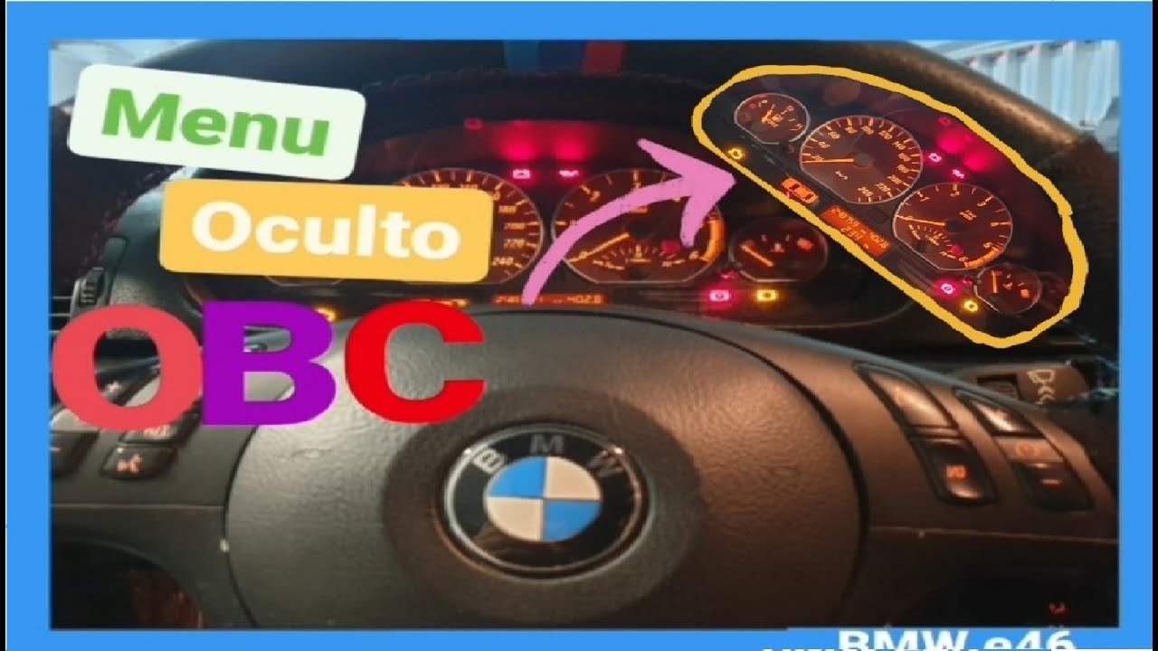 Desbloquear Menu oculto Bmw OBC y TODAS las Funciones | Bmw e46