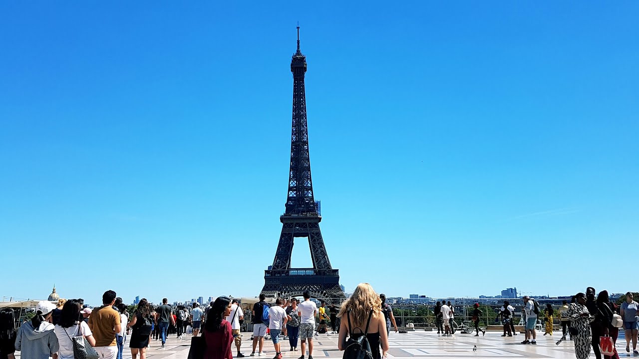 Tháp Eiffel và những cảnh đẹp của Paris Thủ Đô nước Pháp @Family-DV