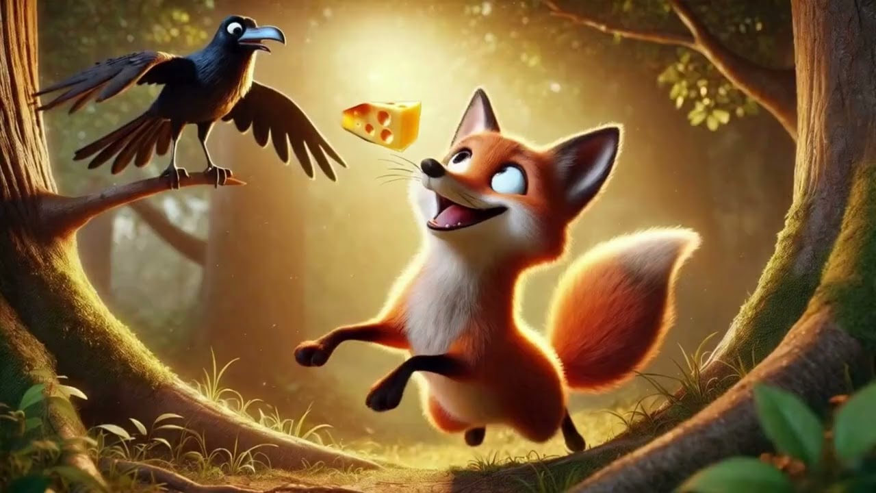 The Fox and the Crow 🦊🐦