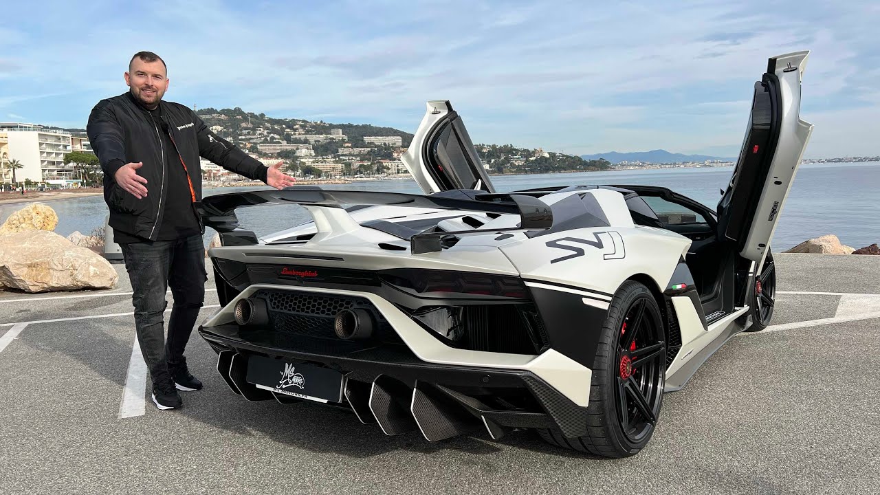 Test Lamborghini Aventador SVJ roadster !!! Échappement complet, sound + tunnel!!!😁