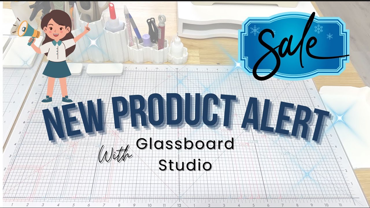 НОВЫЙ товар | Коврик для скрапбукинга Glassboard Studio (СКИДКА)