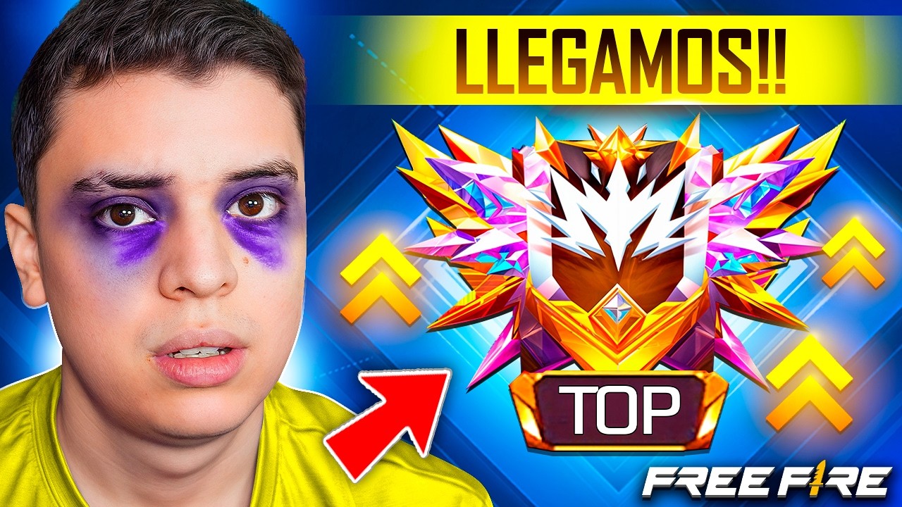 ¡ASÍ LLEGUE A GRAN MAESTRO EN MI NUEVA CUENTA SIN NADA EN FREE FIRE! 🔥 *Reto Imposible* 🤩 LEYENDA
