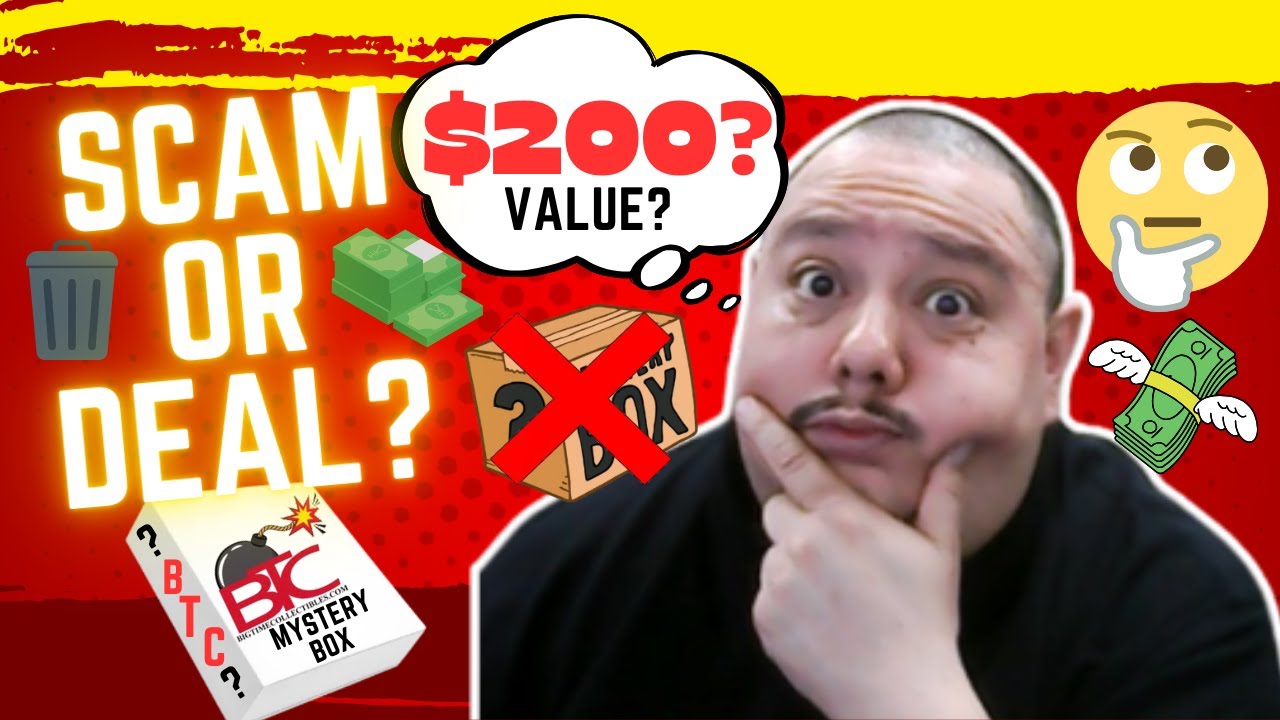 SCAM ALERT?! Big Time Collectibles Mystery Box