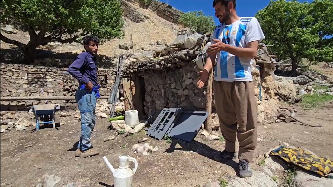 Empathy and Cooperation: The Help of Atabek's Comrades to Him in building hut
