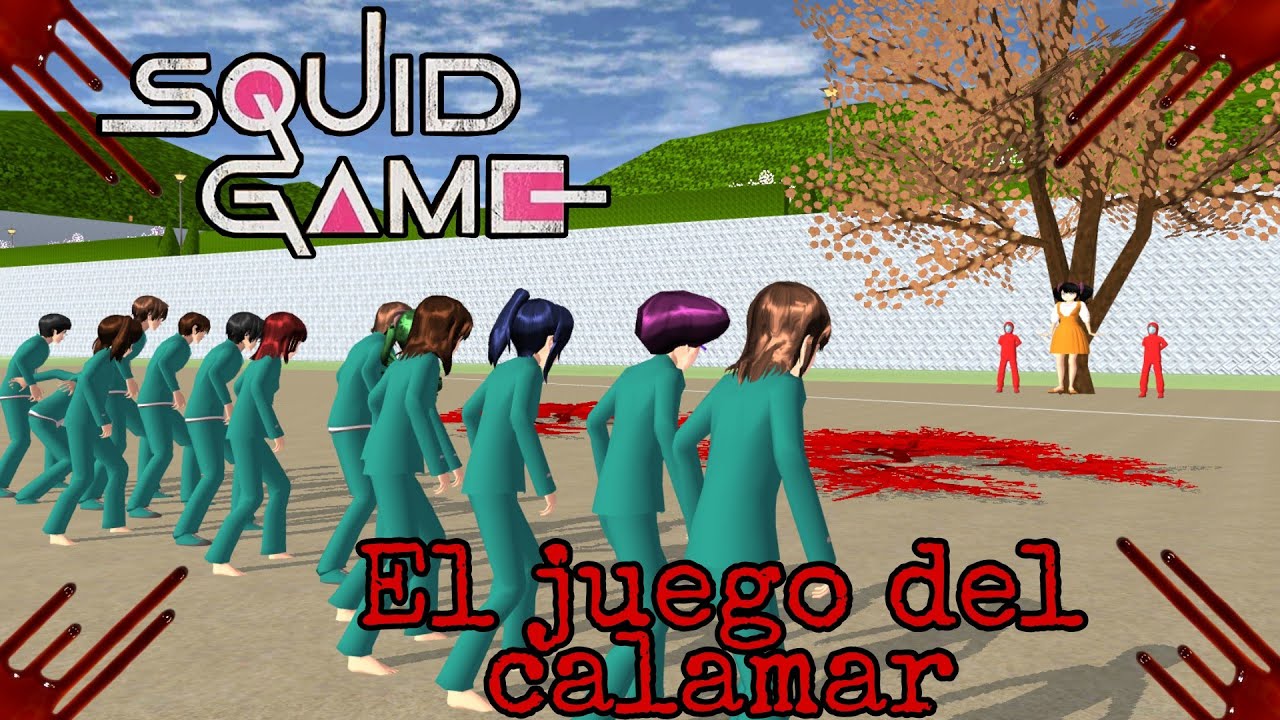 El juego del calamar | Sakura School Simulator|•Mini película•|°Short film°|Squid Game