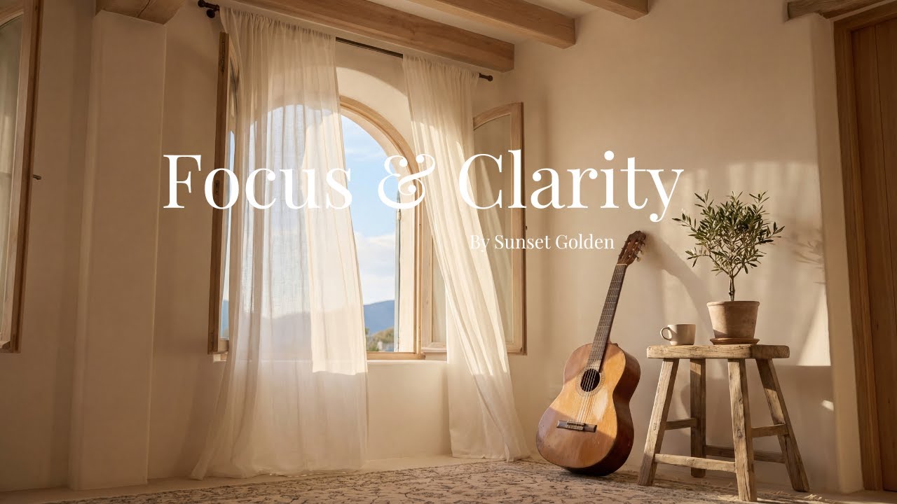 Relaxing Spanish Guitar for Focus & Mental Clarity (8 Hours)