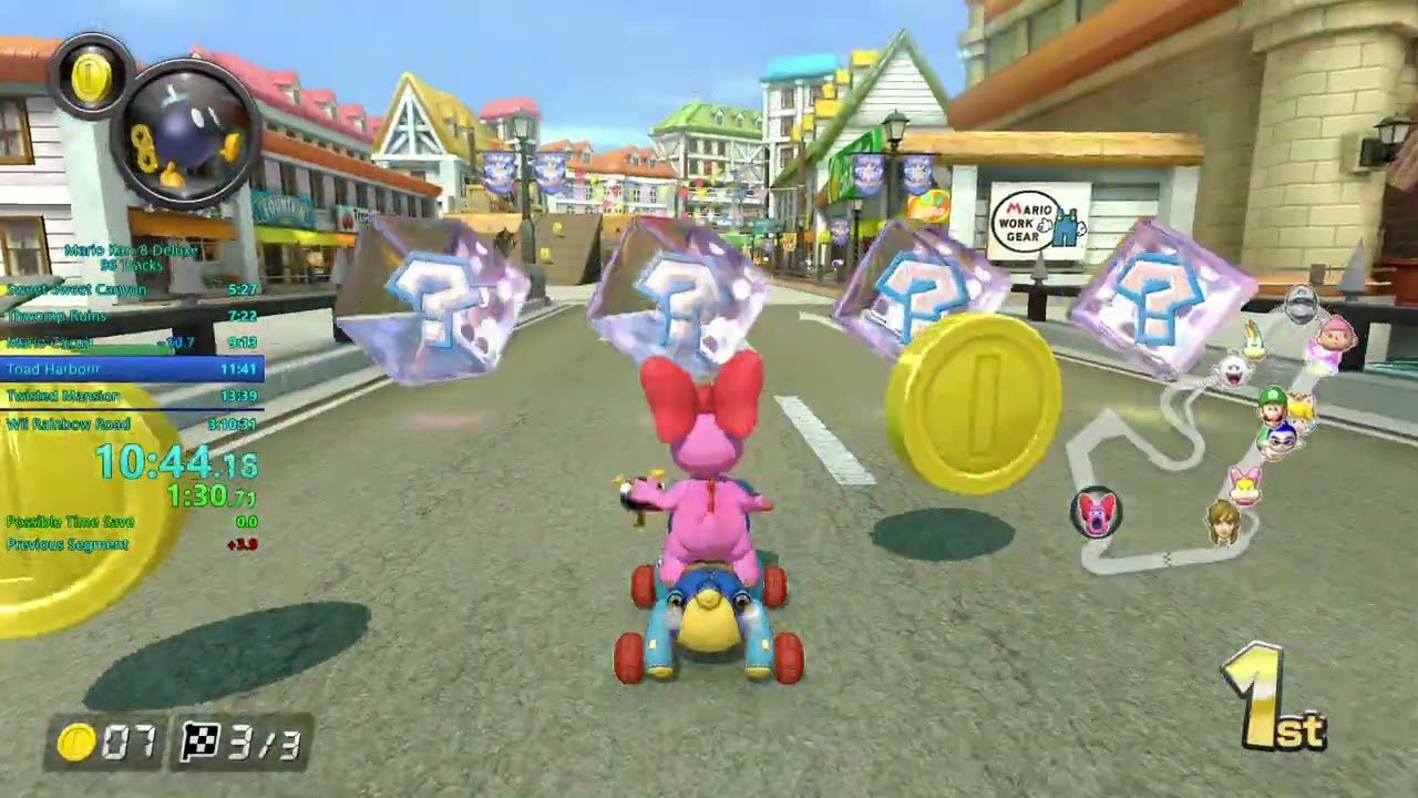 Mario Kart 8 Deluxe 96 Track 200cc in 3:08:23 (Switch 2)