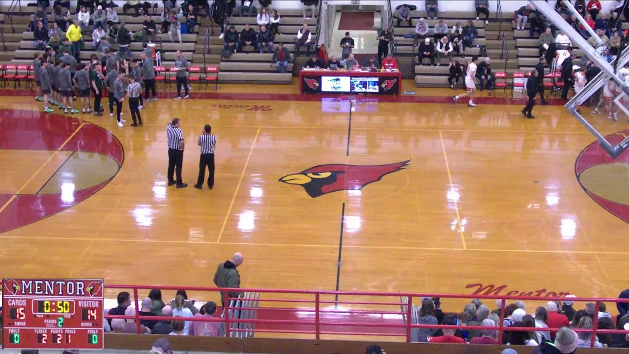 Mentor High School vs Medina High School Mens JV Basketball