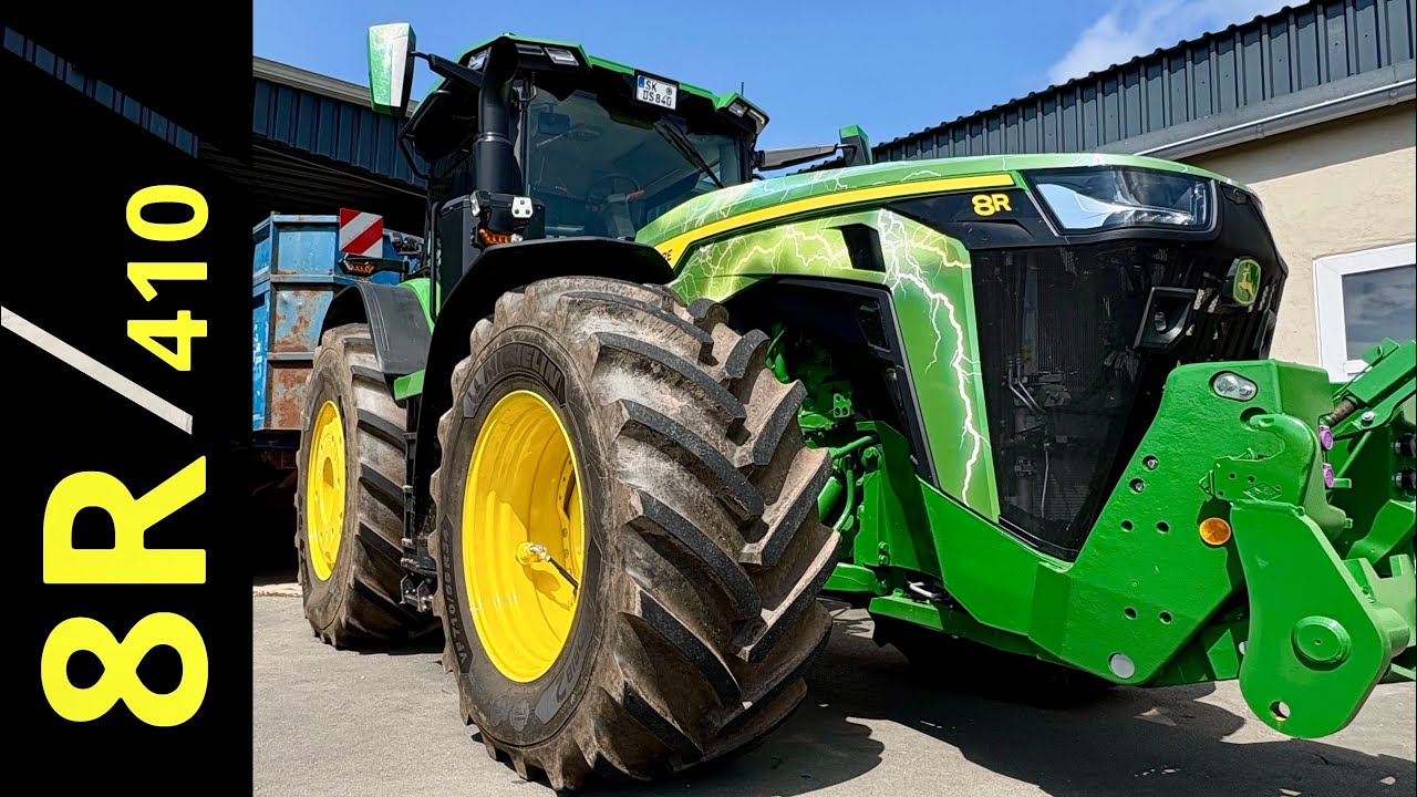 Wsl#88 John Deere 8R 410 eAutoPowr, Strom besser als Hydraulik?