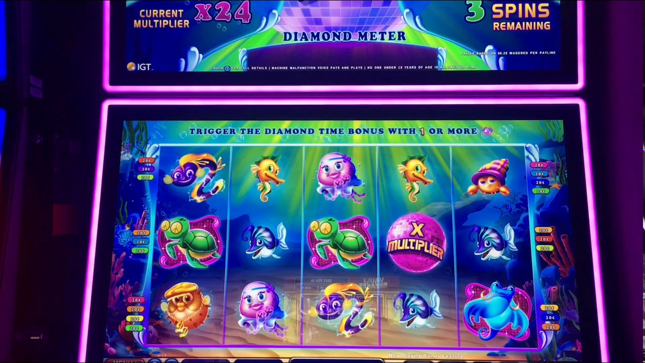 Up to x29 MULTIPLIERS!!! DISCO DOLPHIN!!! FREE SPINS BONUS!!!