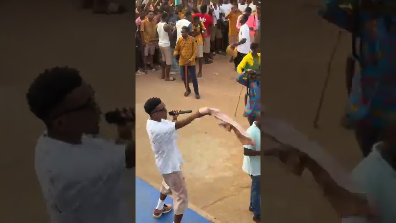 Kofi Kinaata makes TTI Students and Teachers go crazy with Super Performance!