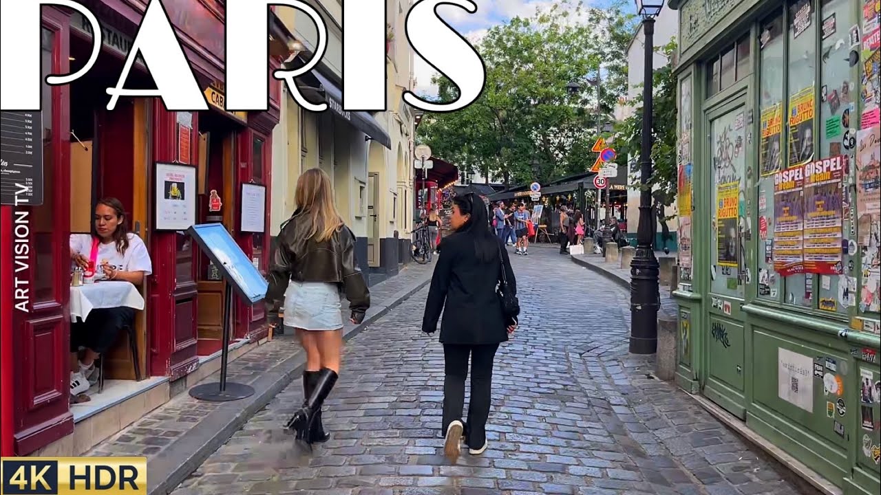 🇫🇷[PARIS 4K] WALK IN PARIS 
