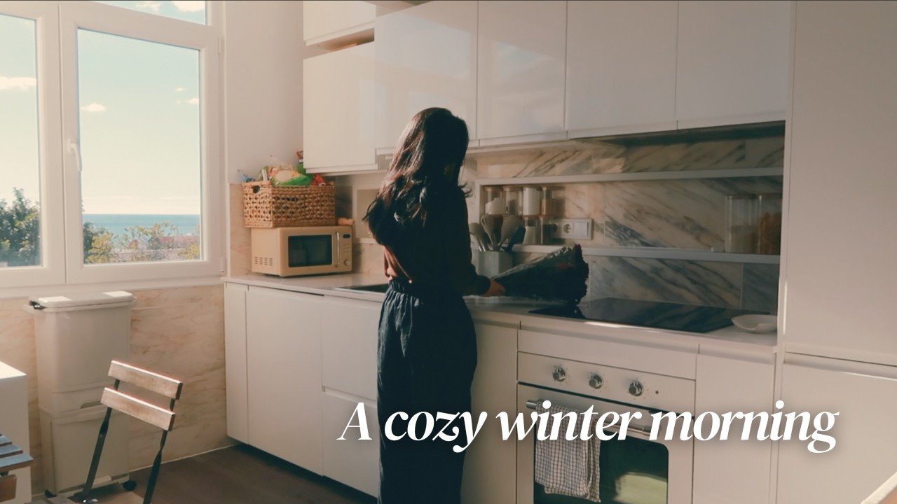 Cozy Winter Morning Vibes ☕ | Simple Self-Care | Productive Morning