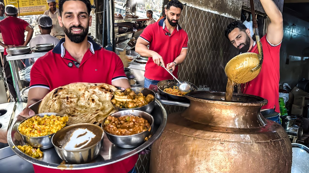 I Tried India's Best Selling Dhaba Dal and Shahi Thali | Indian Street Food