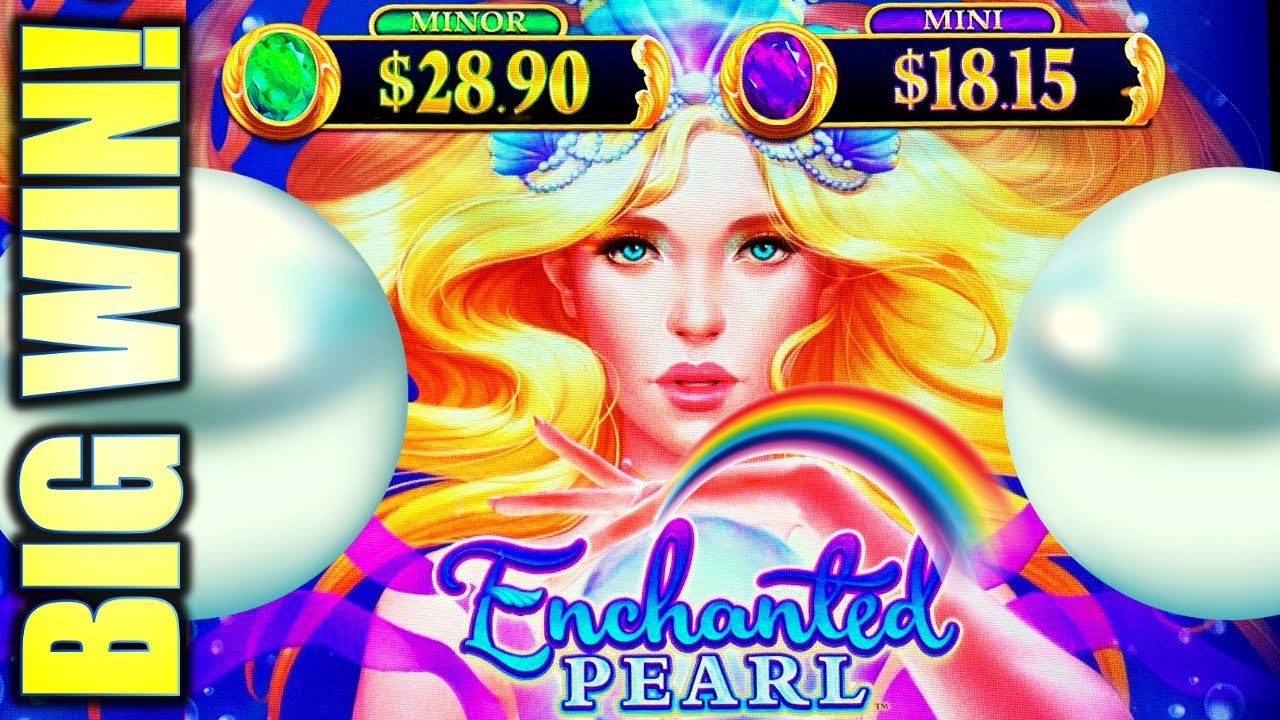 ★HUGE WIN! NEW SLOT!!★ ENCHANTED PEARL Slot Machine (AGS)