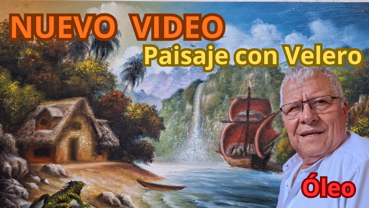 Paisaje Con Velero  0119