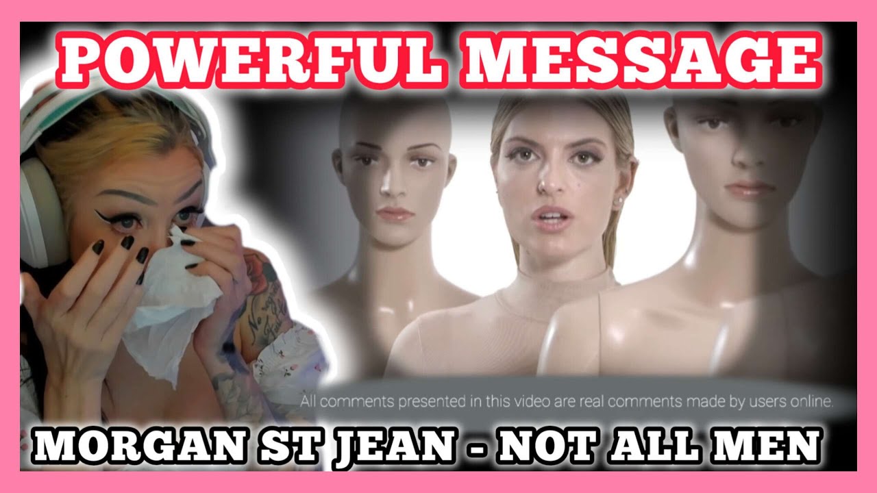 NOT ME CRYING AGAIN! POWERFUL | Morgan St Jean - Not All Men reaction