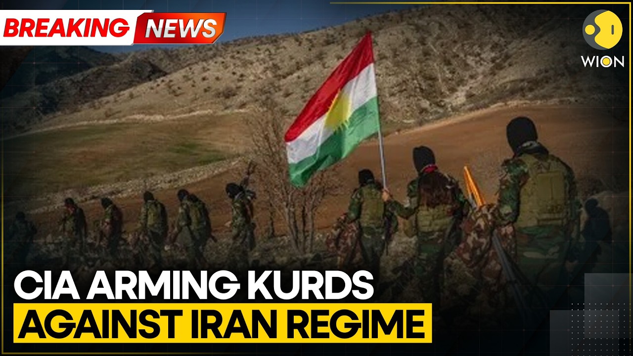 Breaking: CIA Reportedly Plans to Arm Kurdish Forces for Regime Change in Iran | WION BREAKING