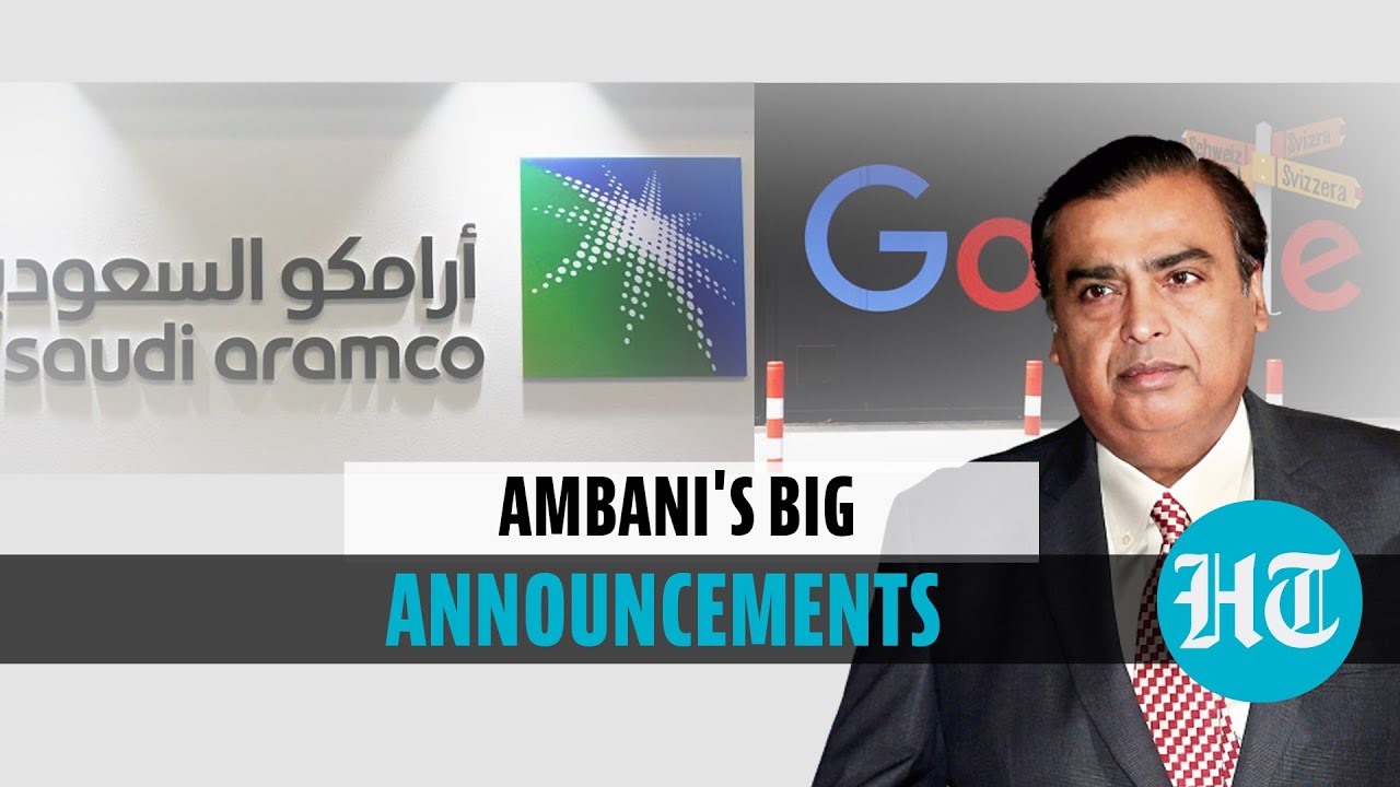 New Jio-Google smartphone, mega Aramco oil deal: Reliance AGM announcements