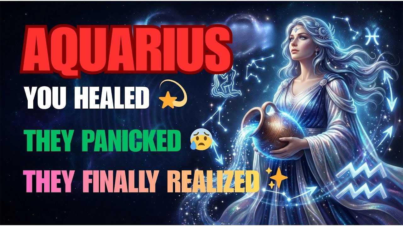 AQUARIUS ♒YOU WALKED AWAY ✨ NOW THEY’RE PANICKING 😰THE MESSAGE YOU NEVER EXPECTED 💬IN 24 HOURS ⏳