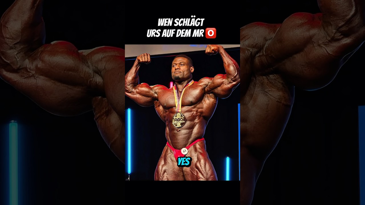Урс хочет победить этих спортсменов!😳😟 #urs #mrolympia #bodybuilding