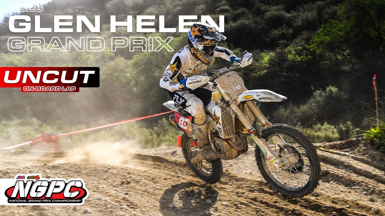 Full Lap Around The Glen Helen GP w/ Mateo Oliveira | NGPC Round 3 UNCUT
