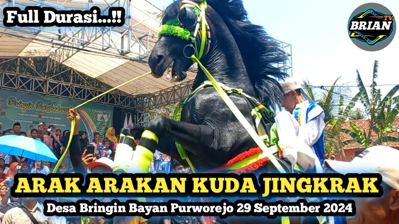 TITIK AKHIR MENEGANGKAN ‼️ Pawai Kuda Jingkrak Desa Bringin Bayan Purworejo
