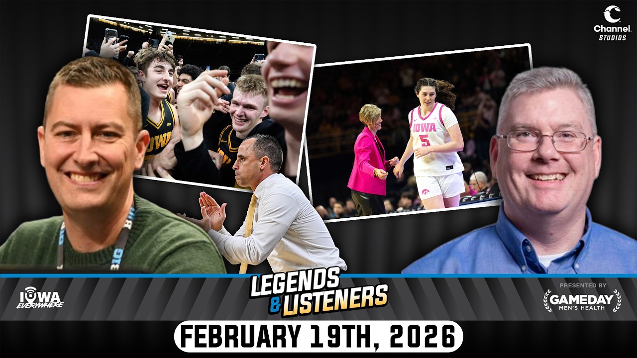 Iowa's big-time win over Nebraska, Heiden stays hot, and NFL Combine preview | Legends & Listeners