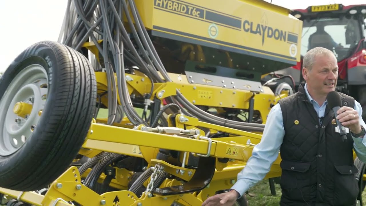 Claydon Drills Direct Driller at Cereals 2024